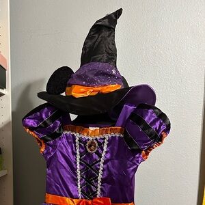 Minnie Mouse Witch Costume With Hat